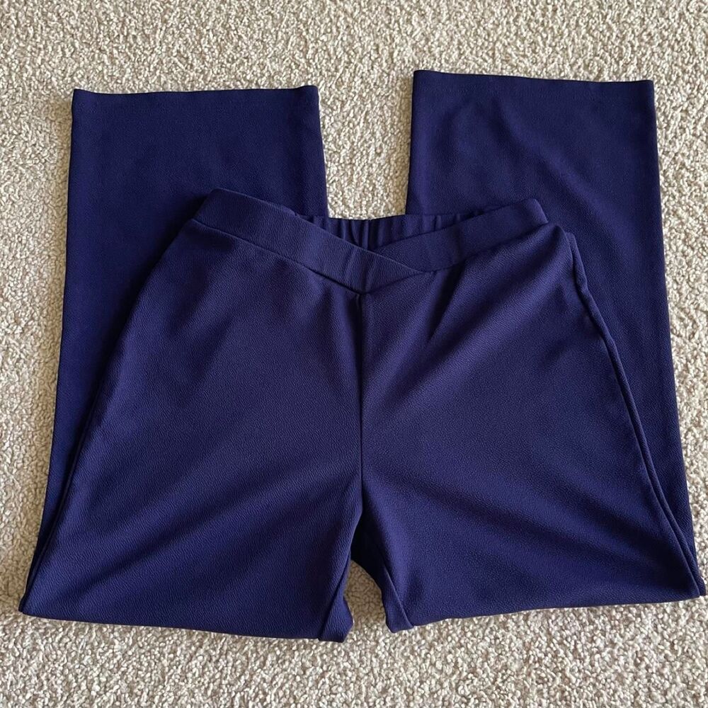 Women’s Navy Straight Leg Pants Size Large 8/10